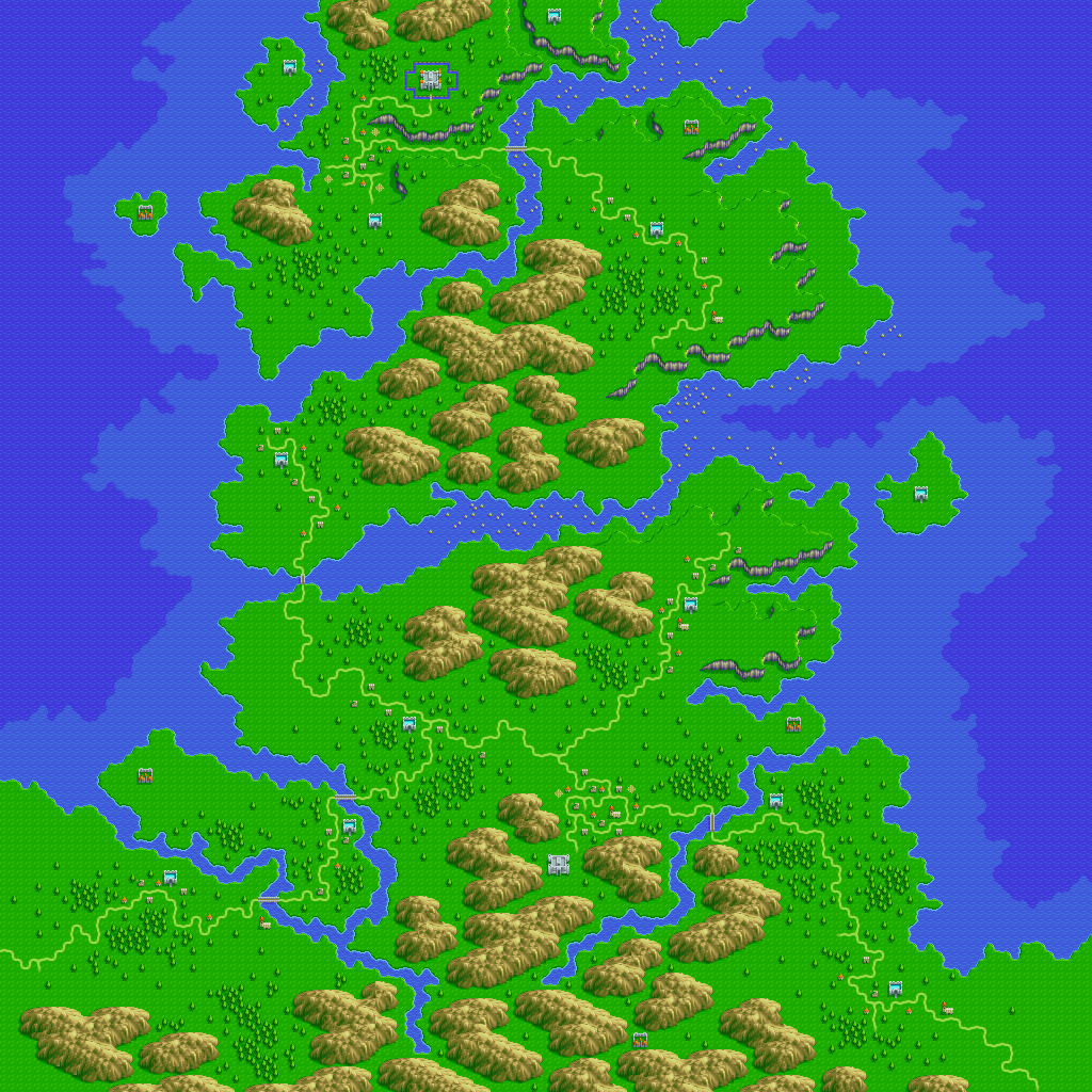 ライの海のマップ