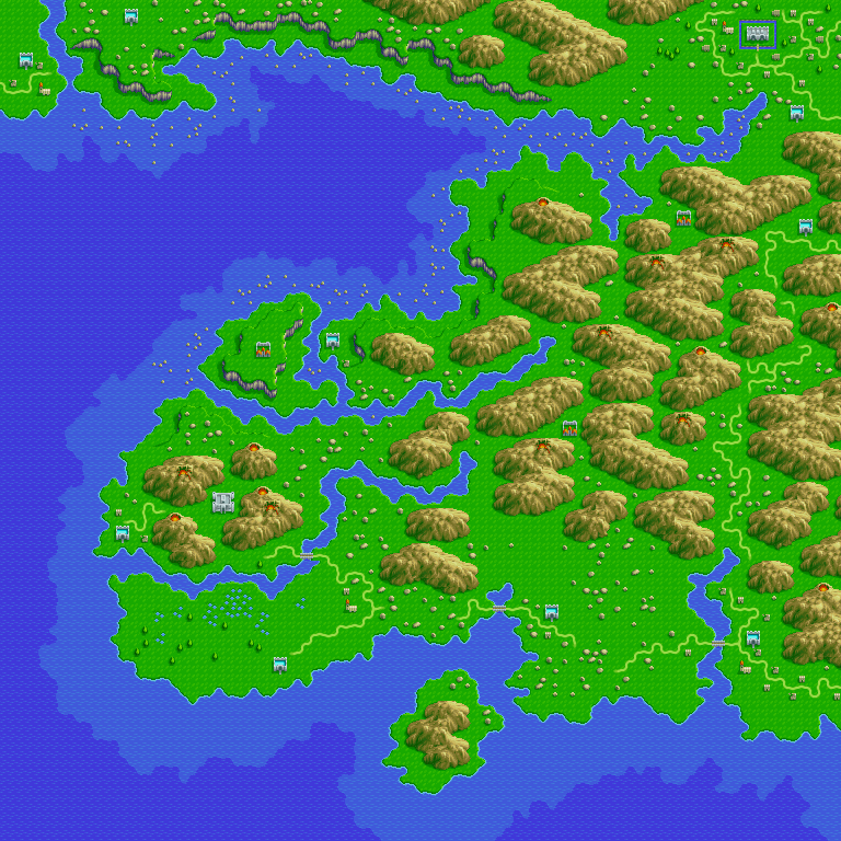 シュラマナ要塞のマップ