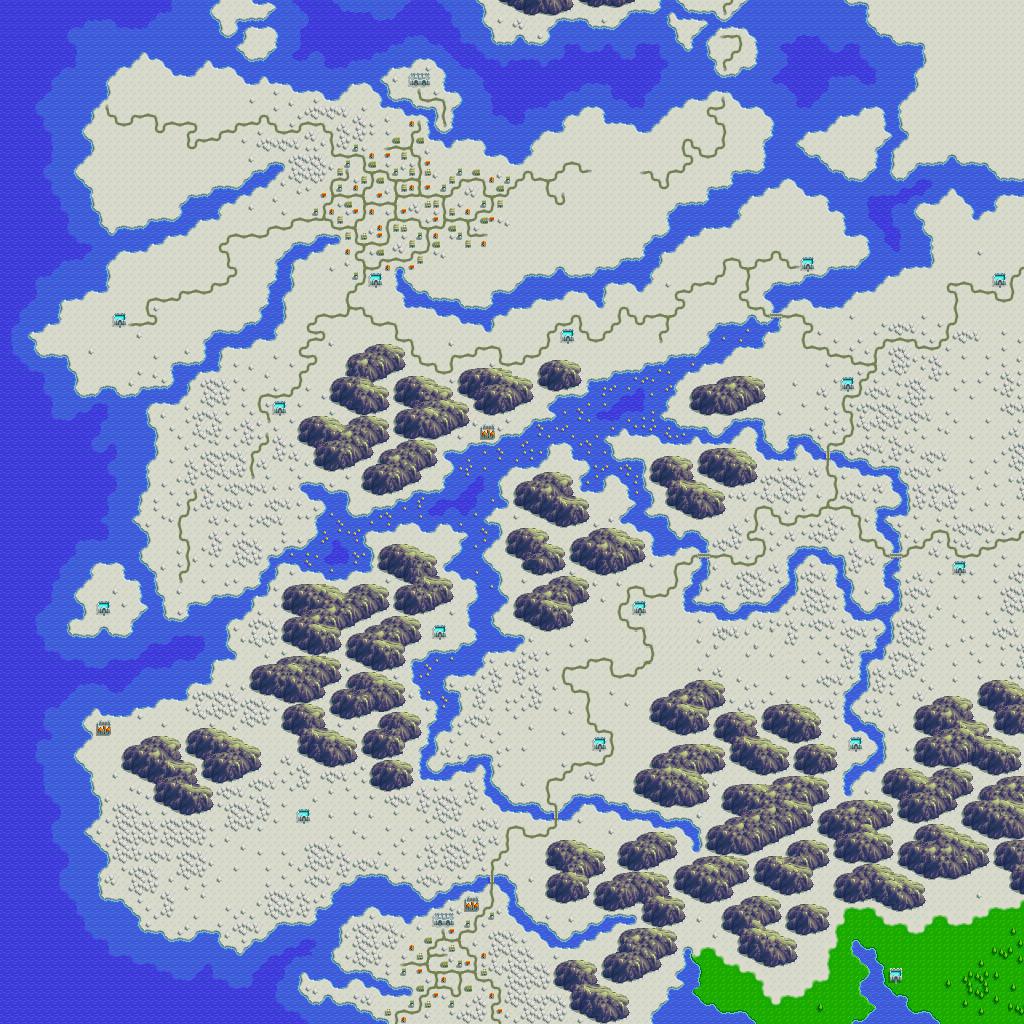 上都ザナドュのマップ