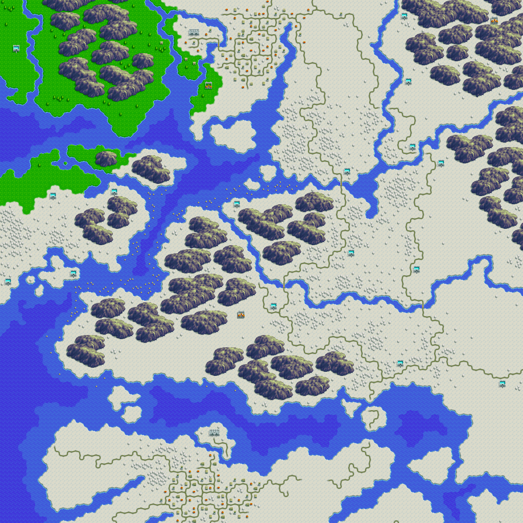 ゼテギネアのマップ